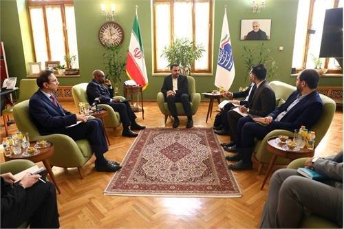 جلسه دبیرکل سازمان D8 با وزیر ارتباطات ایران