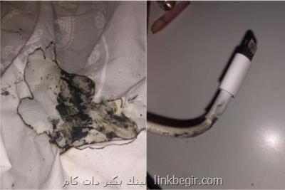 تحقیقات اپل درباره آتش سوزی شارژر آیفون شروع شد تحقیقات اپل درباره آتش سوزی شارژر آیفون شروع شد