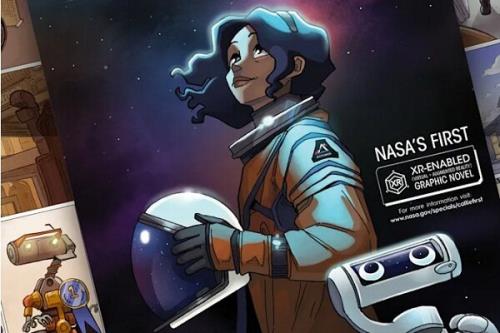 تشویق کودکان به فضانوردی با رمان واقعیت افزوده