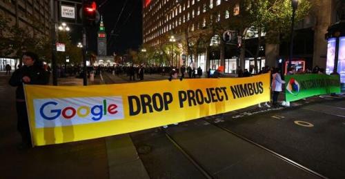 همکاری گوگل در جنگ غزه
