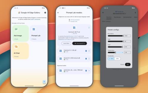 گوگل AI Edge Gallery امکان پردازش محلی آفلاین
