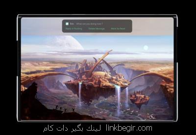طرح اولیه از نمایشگر لوله شونده چینی رونمایی گردید طرح اولیه از نمایشگر لوله شونده چینی رونمایی گردید